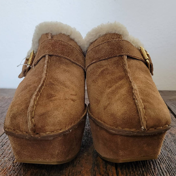 Kors Michael Kors Winston Shearling and Leather Mules - Picture 3 of 8